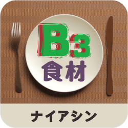 ビタミンＢ３（ナイアシン）_食材