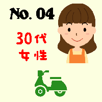 No.4・30代女性・バイク