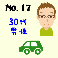 No.17・30代男性・自動車