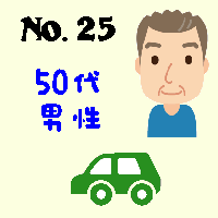 No.25・50代男性・自動車